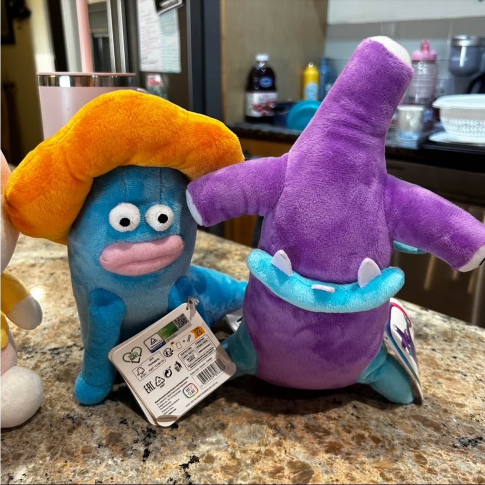 Hey Clay Plush Monster Pair